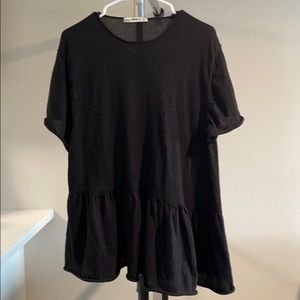 Zara Knit Peplum Too